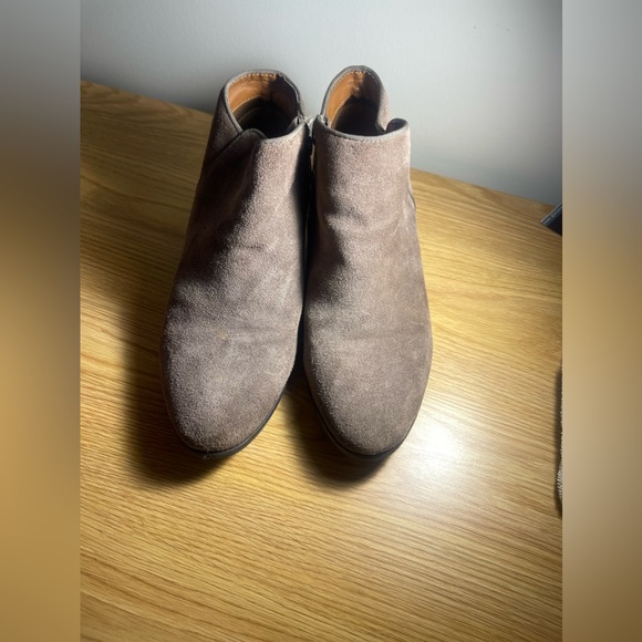 Crown Vintage Putty leather Suede Boots - Picture 1 of 4